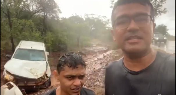 Prefeito de São Pedro dos Crentes sofre acidente de carro
