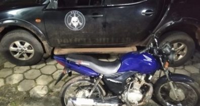 PM e Polícia Civil apreendem motocicletas roubadas no interior do Maranhão
