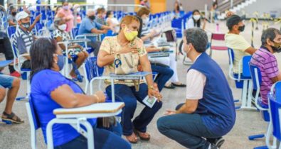 São Luís é a 1° do Nordeste a vacinar profissionais da educação