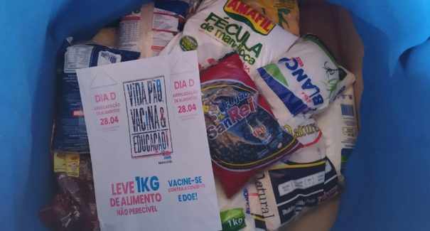 Profissionais da Educação lançam campanha solidária durante vacinação no Maranhão