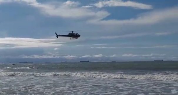 Quatro pessoas são vítimas de afogamento na praia do Araçagy