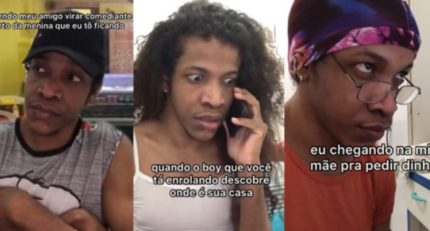 Com situações do cotidiano, vídeos de humorista maranhense viralizam nas redes sociais
