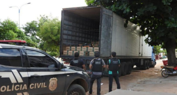 Empresários são presos por receptação de carga roubada