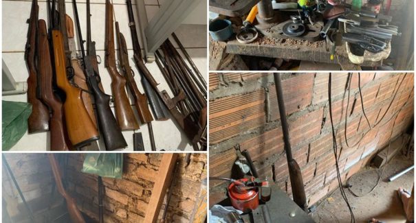 Policia prende envolvidos em comércio ilegal de armas de fogo em Santa Luzia