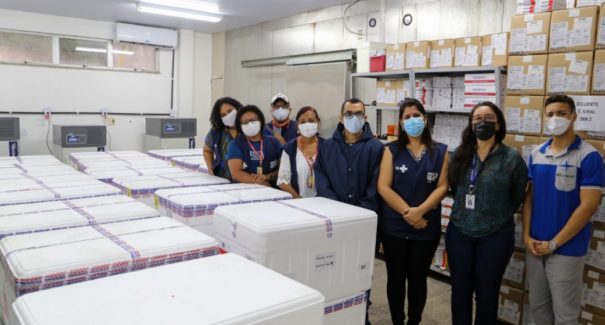Maranhão recebe mais de 280 mil doses de vacinas contra a Covid-19
