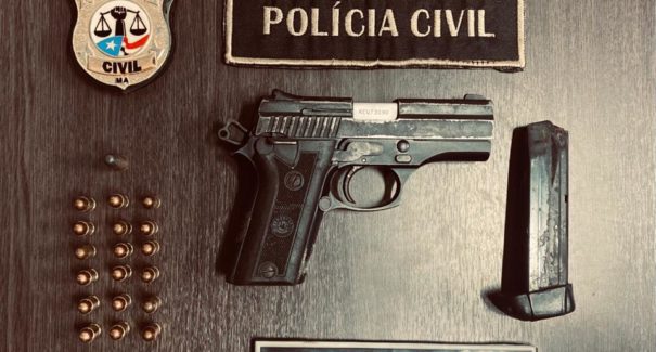 Em Timon, homem é preso em flagrante por posse ilegal de arma de fogo