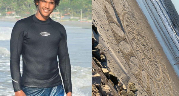 Artista plástico maranhense fala sobre suas obras feitas nas orlas de São Luís