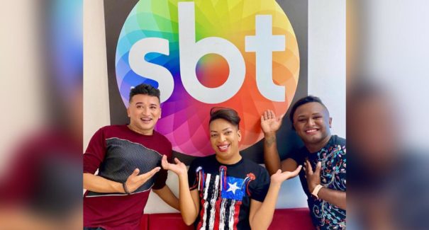 Ranoan Campos, Diego Ramos e Sisizinho participam de gravação no Programa da Eliana