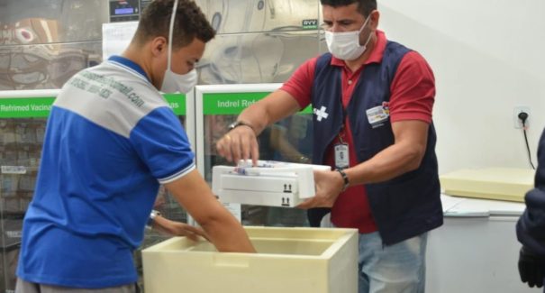 Maranhão recebe mais 17.550 doses da vacina contra Covid-19 da Pfizer