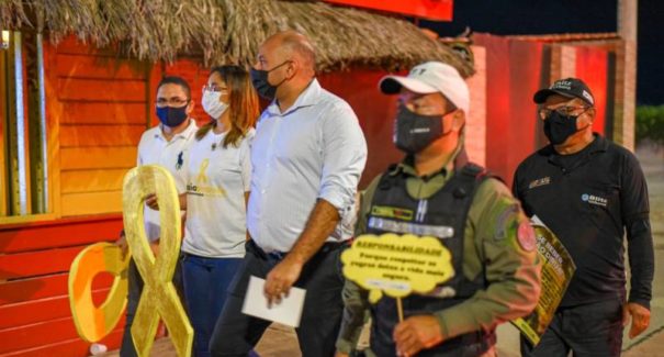 Prefeitura reforça ‘Maio Amarelo’ com ações em bares e restaurantes da capital