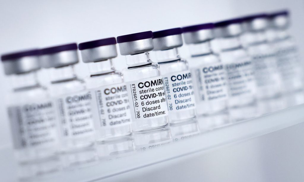 Brasil receberá 7 milhões de doses da vacina da Pfizer até julho