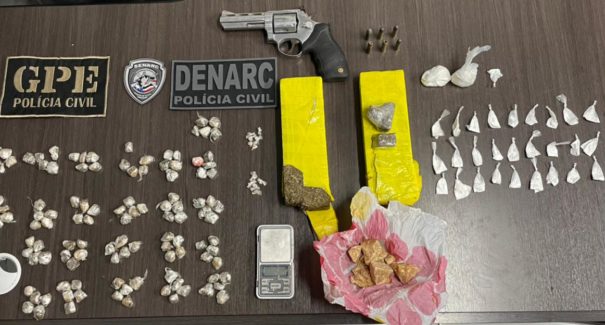 Casal é preso suspeito de tráfico de drogas em Timon