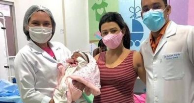 Bebê nasce com anticorpos contra Covid-19 no Maranhão