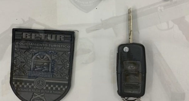 Veículo roubado no Olho d’Água é recuperado próximo ao Centro Histórico