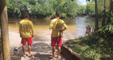 Corpo de vítima de afogamento de 37 anos é encontrado no Rio Una das Pedras