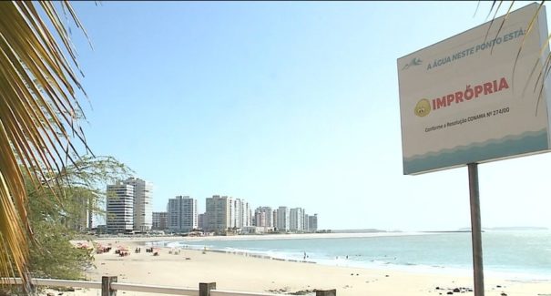 Praias da Grande Ilha continuam impróprias para banho: Saiba o motivo