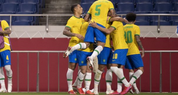 Brasil vence Egito e vai à semifinal do futebol masculino olímpico