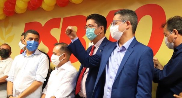 Governador Flávio Dino preside ato de filiação partidária do PSB no Maranhão