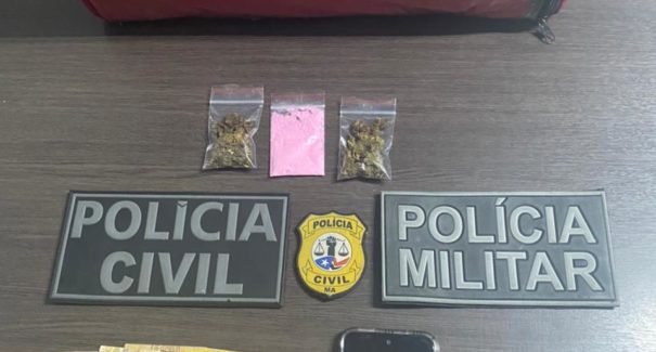 Homem é preso após ser flagrado fazendo “delivery” de drogas no Cohatrac