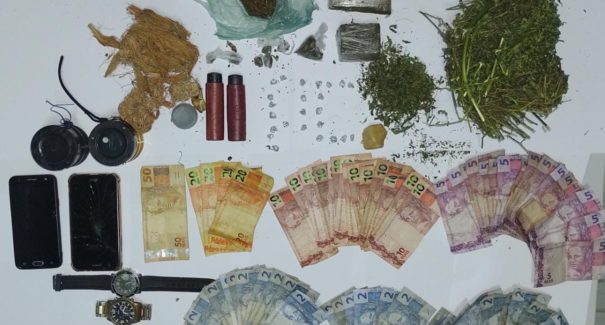 Homem é preso suspeito de tráfico de drogas em Paulino Neves