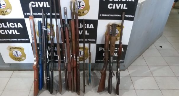 Fábricas clandestinas de arma de fogo são desativadas em povoados no Maranhão