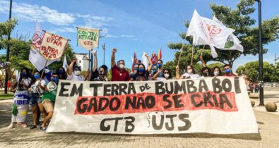 Manifestantes realizam ato contra Bolsonaro em São Luís