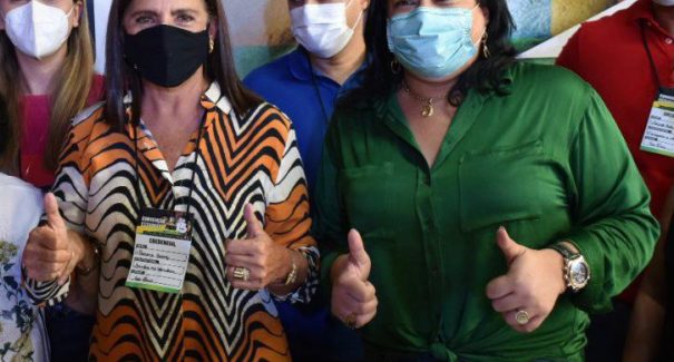 Vereadora Karla Sarney(PSD) prestigia posse da ex-governadora Roseana Sarney