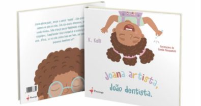 Escritora maranhense K. Kalli lança o livro “Joana artista, João dentista”