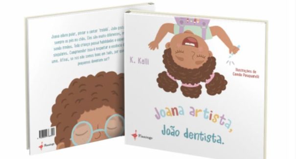 Escritora maranhense K. Kalli lança o livro “Joana artista, João dentista”