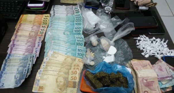 Duas pessoas são presas por tráfico de drogas em Bacabal