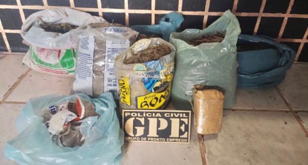 Homem é preso com 6 kg de maconha em Amarante