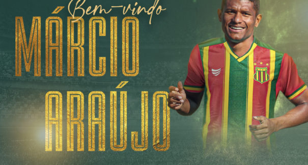 Sampaio oficializa contratação do volante Márcio Araújo
