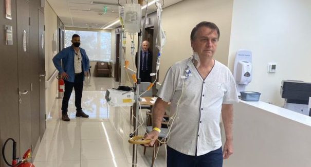 Quadro de saúde de Bolsonaro evolui, mas sem previsão de alta