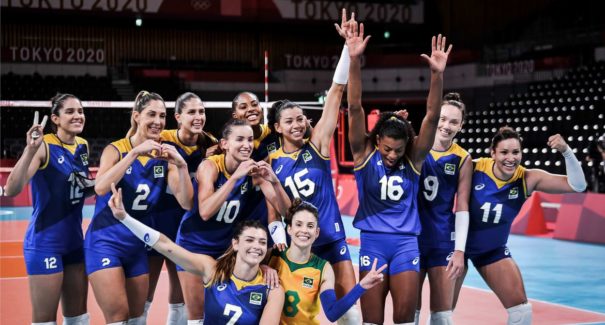 Seleções de vôlei podem encerrar primeira fase olímpica na liderança
