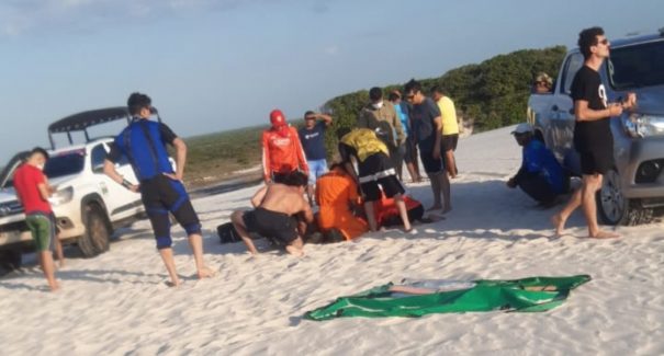Paraquedista morre após queda em evento nos Lençóis Maranhenses