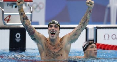 Bruno Fratus garante bronze nos 50 metros livre da natação
