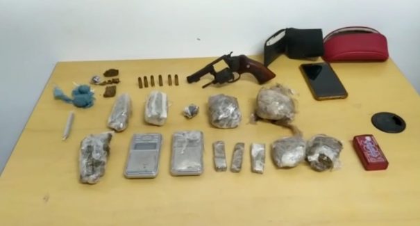 Polícia Civil apreende drogas enterradas em matagal com ajuda de cães farejadores