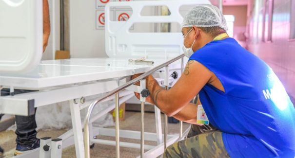 Socorrões I e II começam a receber 250 novos leitos, colchões e equipamentos