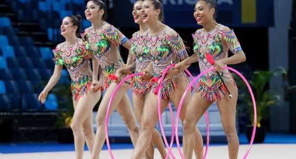 Ginástica rítmica do Brasil estreia na Olimpíada de Tóquio nesta sexta