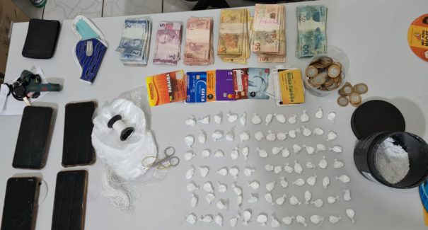 Casal é preso por tráfico de drogas em Caxias