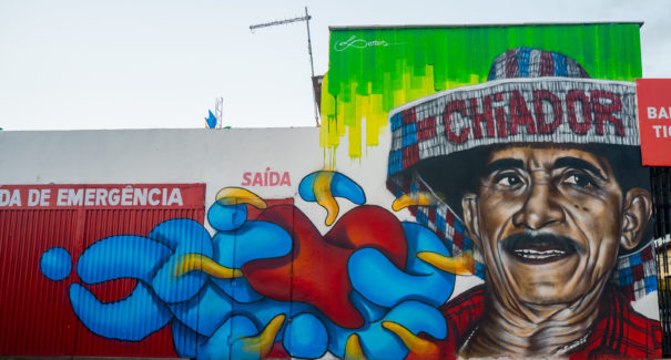 Mural que homenageia João Chiador é finalizado na sede do Boi de Ribamar