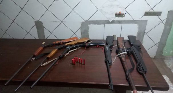 Homem é preso em flagrante por posse ilegal de arma de fogo em Grajaú