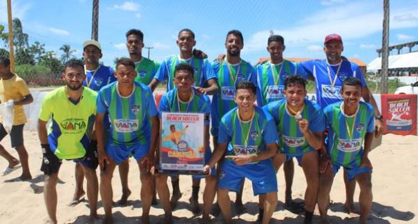 Seleção de Viana conquista o Maranhense de Beach Soccer 2021