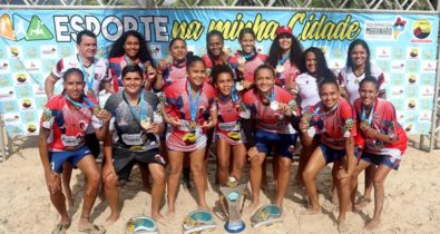 Brutos/Magnólia é campeã do Fut7 Beach Feminino