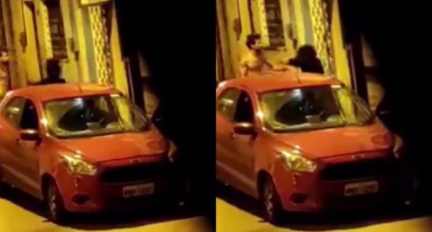 Caso de agressão contra mulher registrado em vídeo está sendo investigado, diz delegada