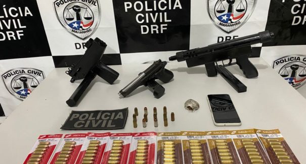 Polícia Civil apreende armamento de elite de grupo criminoso