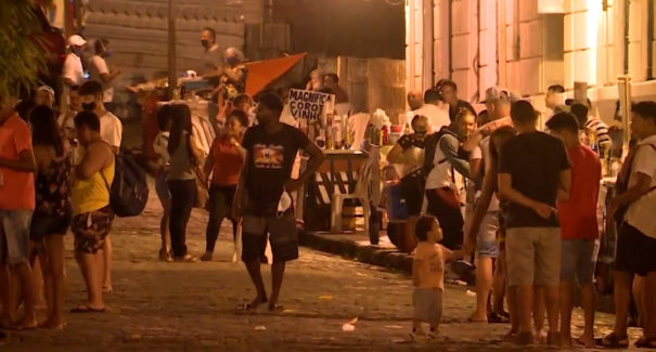 Noite de domingo é marcada por assaltos e arrastões no Centro Histórico de São Luís