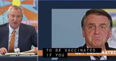 Prefeito de Nova York diz que se Bolsonaro “não quer ser vacinado, nem venha’