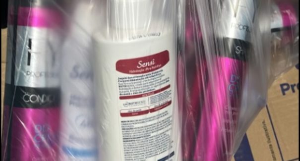 Casal é preso suspeito de receptação de carga de cosméticos e tráfico de drogas