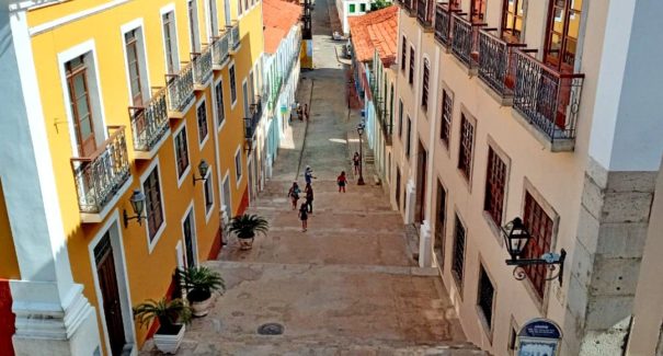 Primeira etapa da requalificação da Rua do Giz é entregue